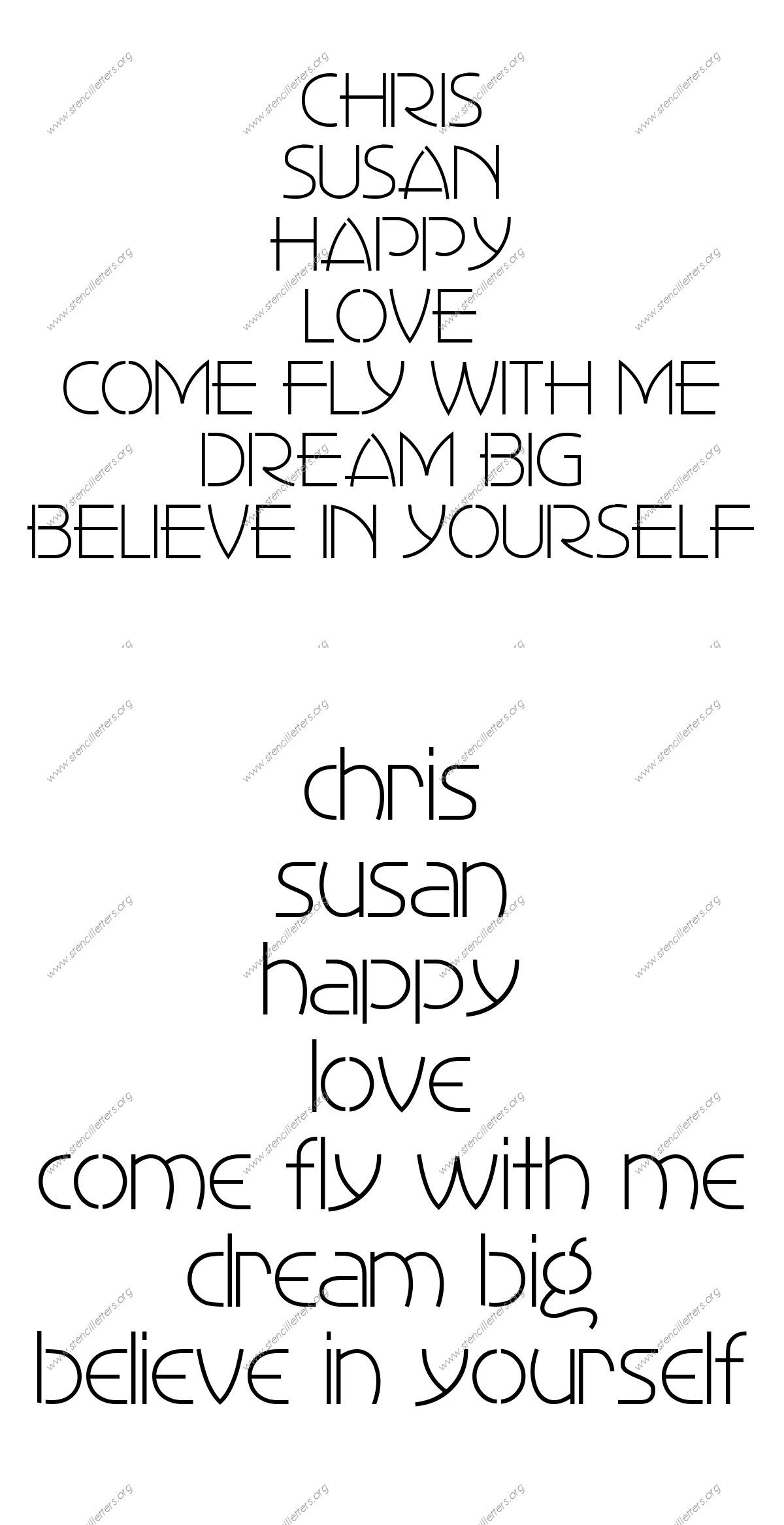 1930s Art Style Names, Words, Phrases samples