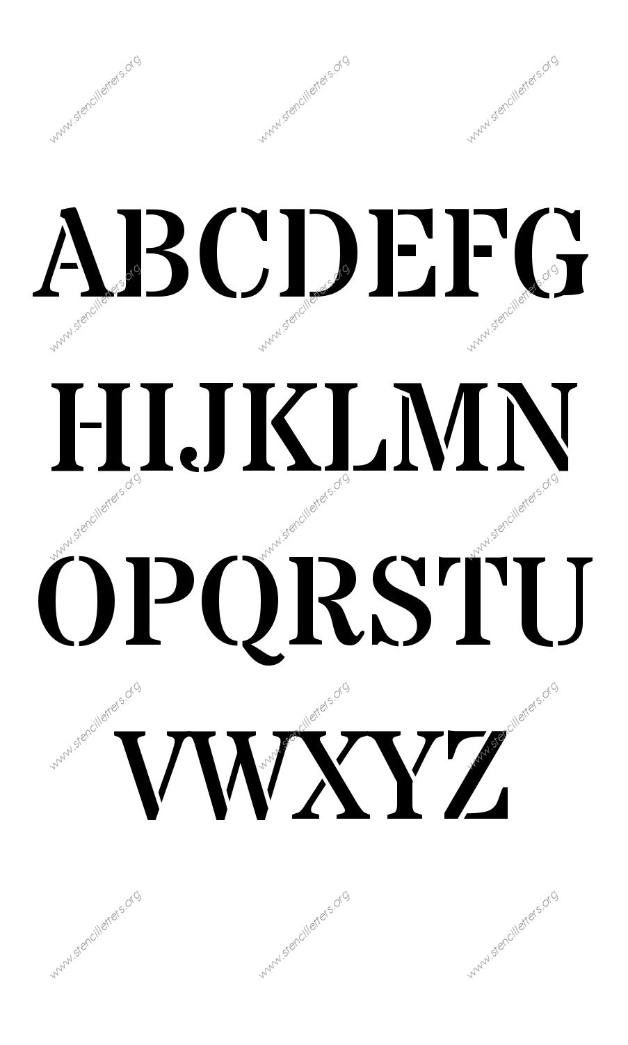 Industrial Army personalized stencils letter stencils to order