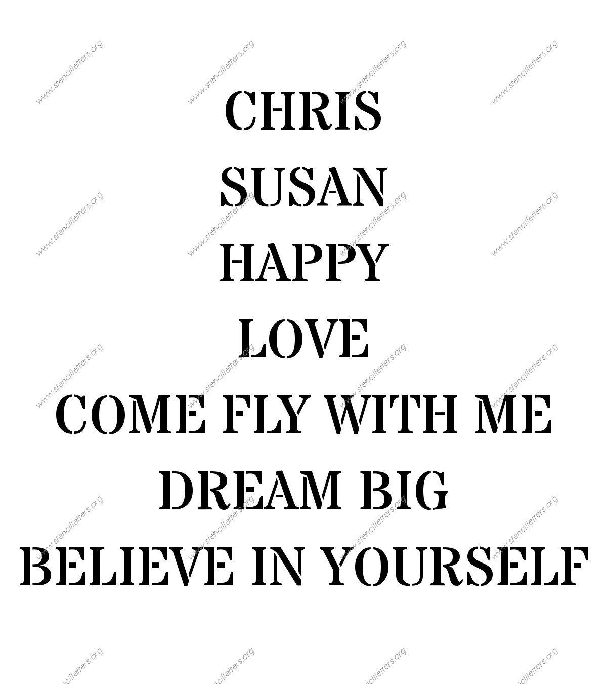 Industrial Army Names, Words, Phrases samples