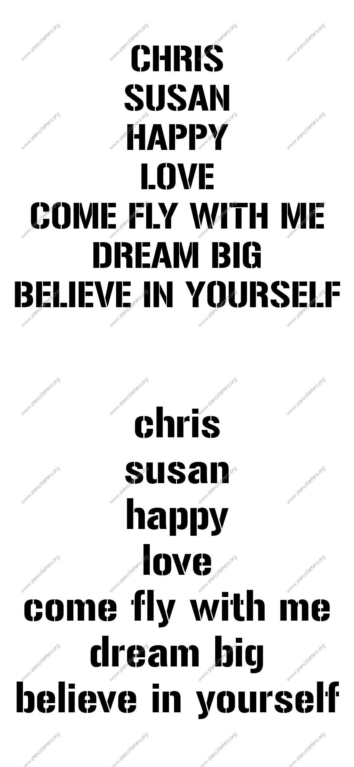 1970s Novelty Names, Words, Phrases samples