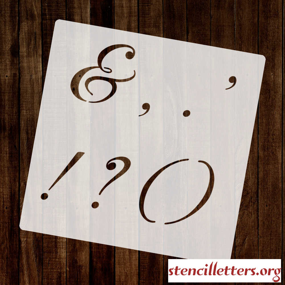 STYLISH in CALLIGRAPHY punctuation STYLISH in CALLIGRAPHY punctuation